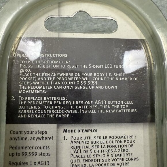 Brand New NexXtech Pedometer Pen 6319972 - Picture 3 of 3